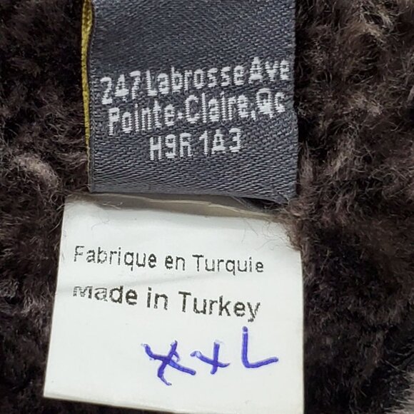 Ricardo BH Brown Leather Aviator Hat With Faux Fur Lining Elmer Fudd Ear flaps - Picture 10 of 16